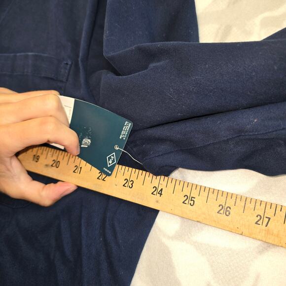 St. John's Bay Navy Blue Men's Jacket - Picture 9 of 11